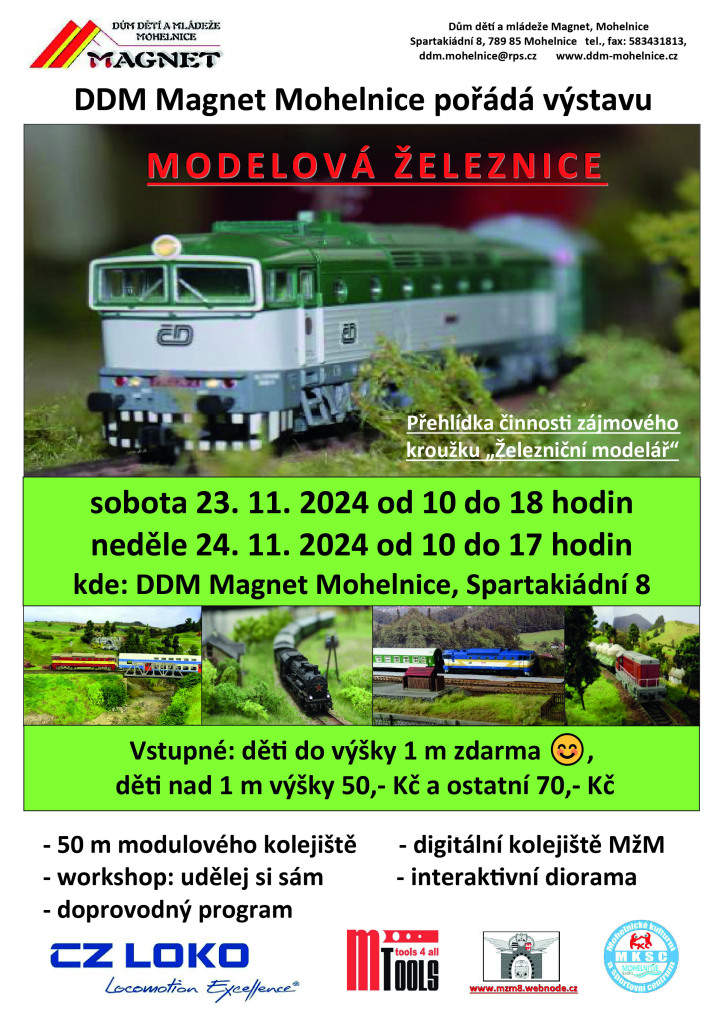 Výstava modelové železnice