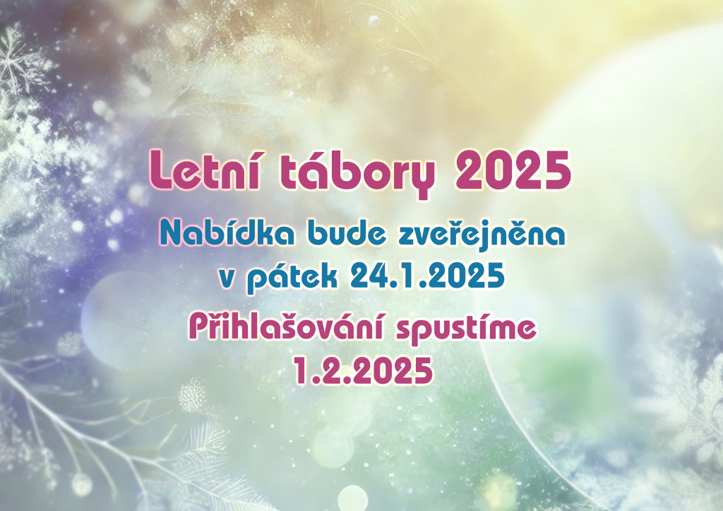 Nabídka letních táborů 2025