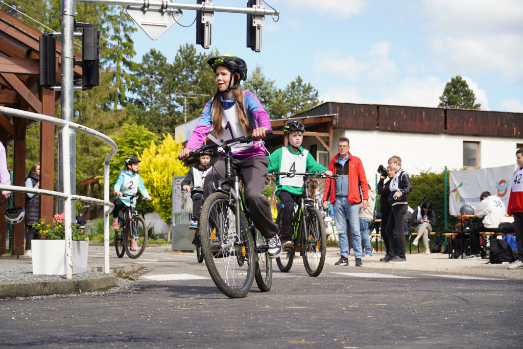 Dopravní soutěž mladých cyklistů - oblastní kolo