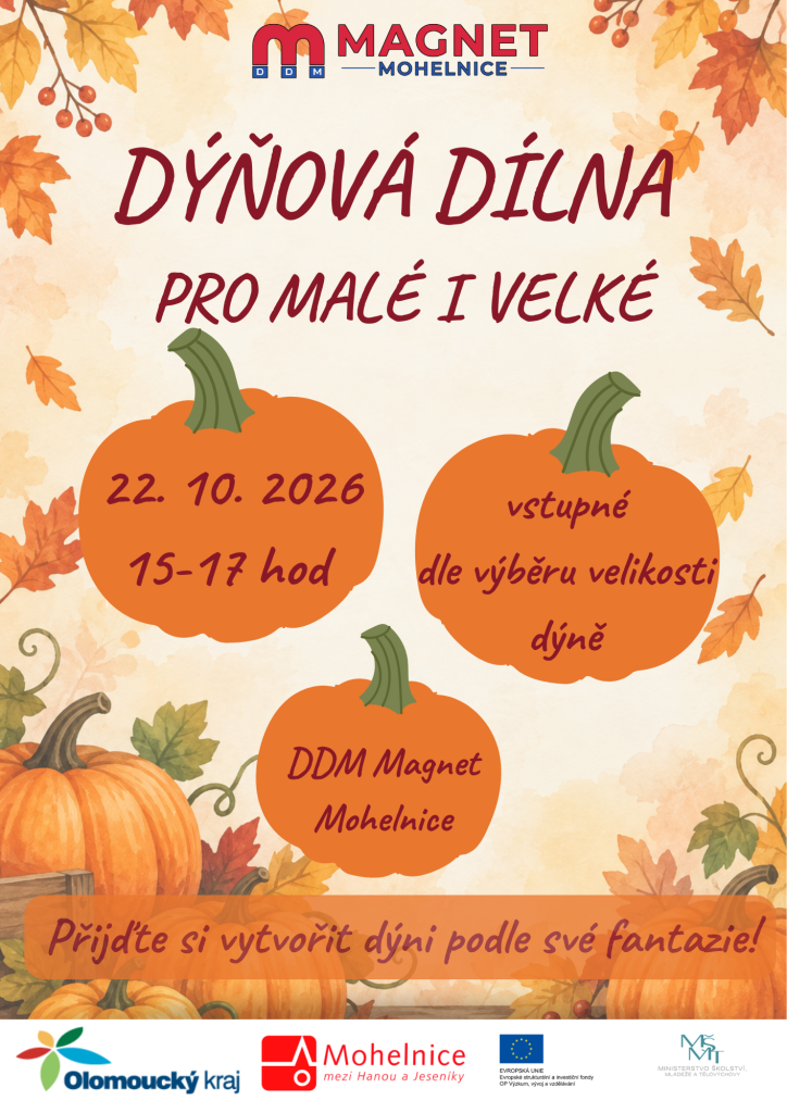 Dýňová dílna pro malé i velké