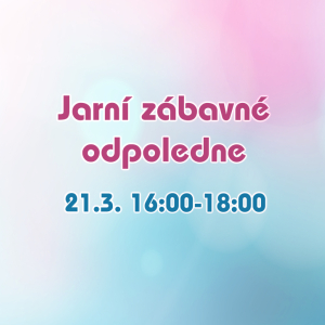 Jarní zábavné odpoledne