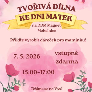 Tvořivá dílna ke Dni matek