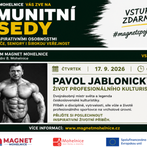 Komunitní besedy: Pavol Jablonický – Život profesionálního kulturisty