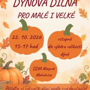 Dýňová dílna pro malé i velké